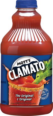 Mott'S Regular Clamato Juice 1.89L