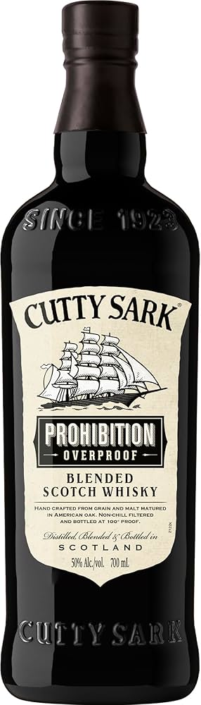 Cutty Sark Prohibition Blended Scotch 750ml