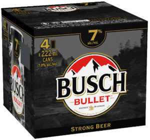 Busch Bullet 4 Cans