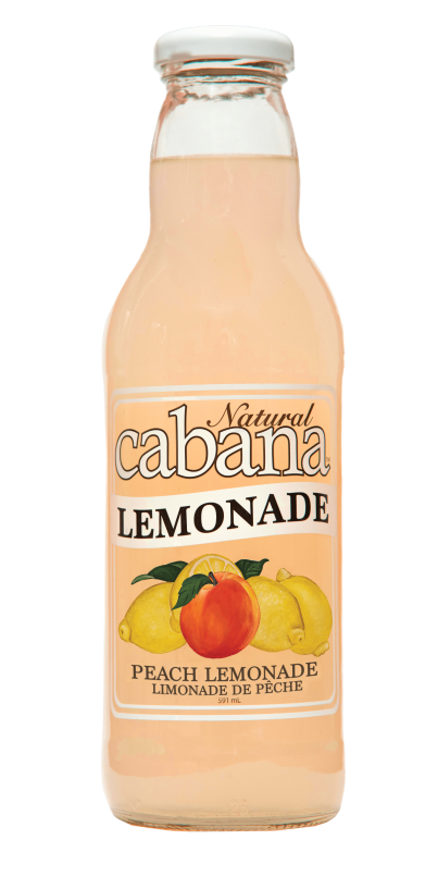 Natural Cabana Peach Lemonade 591mL