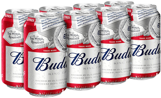 Budweiser 8 Cans