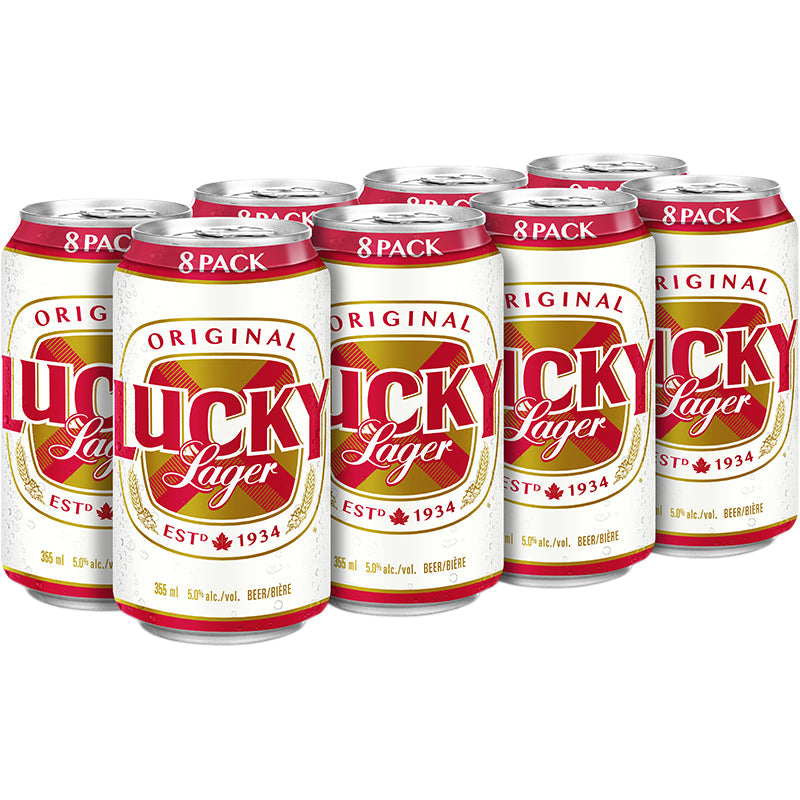 Lucky Lager 8x355mL