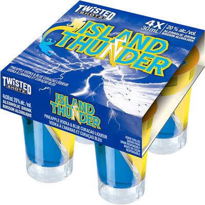 Twisted Shotz Island Thunder 4 Pack