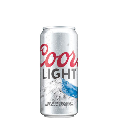 Coors Light Single Can