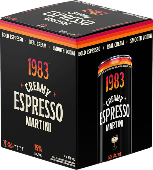 1983 Creamy Espresso Martini 4 Cans
