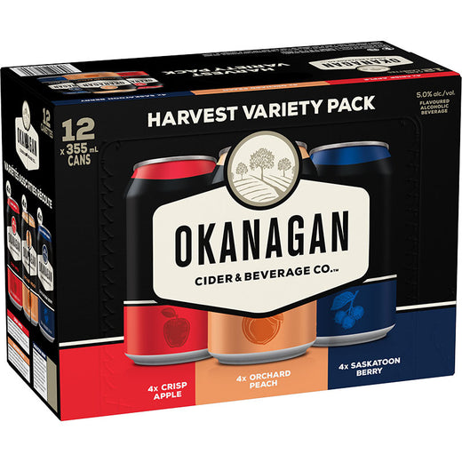 Okanagan Cider Harvest Mix 12 Cans