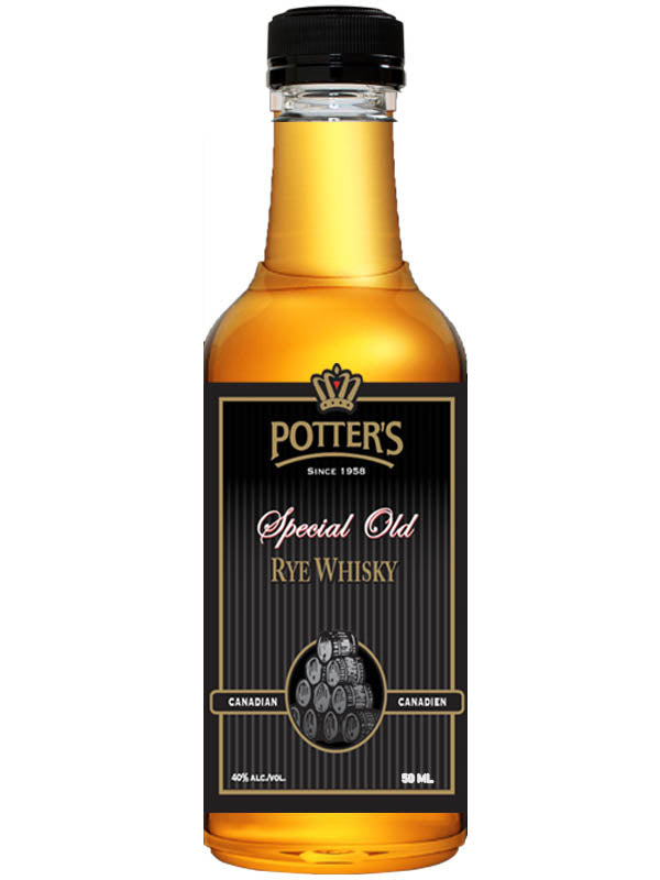 Potters Special Old Rye Whisky 50mL