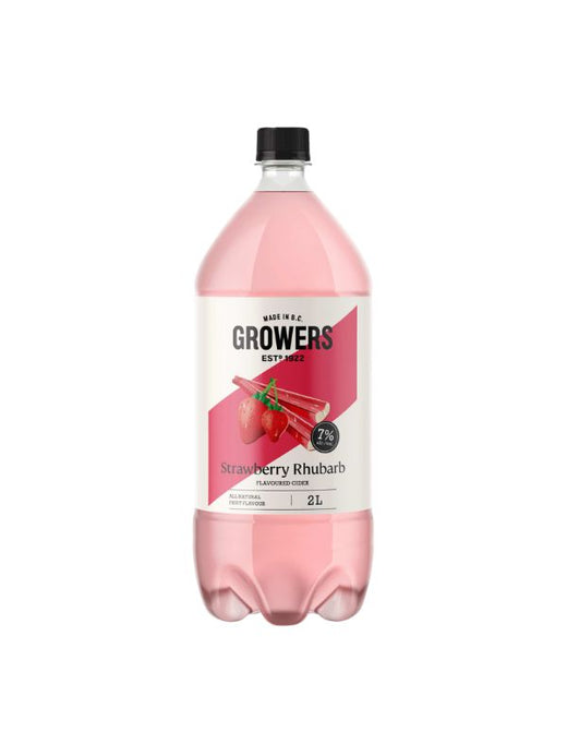 Growers Strawberry Rhubarb 2000mL