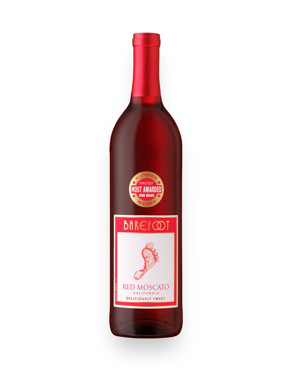 Barefoot Red Moscato 750mL