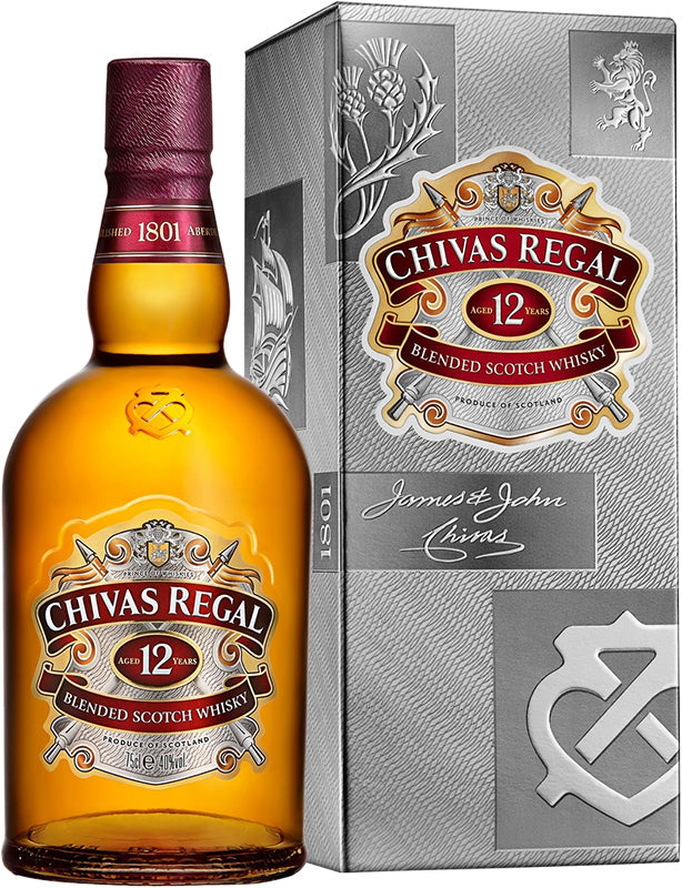 Chivas Regal 12 Year Old 750mL