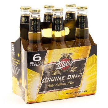 Miller Genuine Daught 6 Bottles