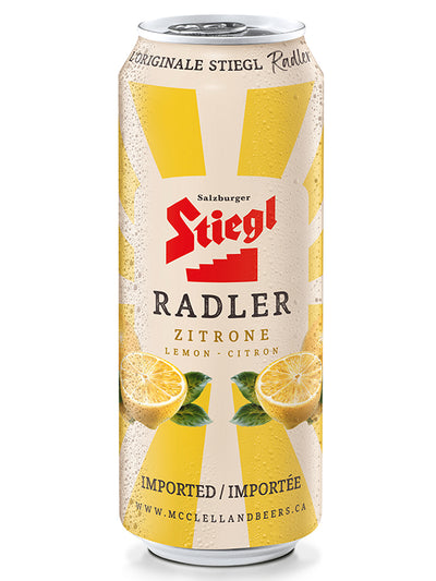 Stiegl Zitrone (Lemon) Radler 4 Cans