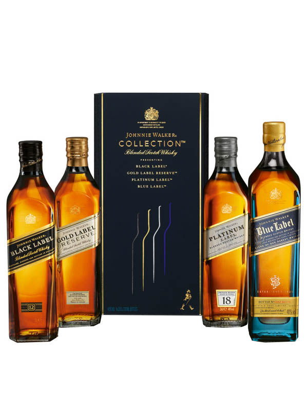 Johnnie Walker Family Collection Pack 4x200ml