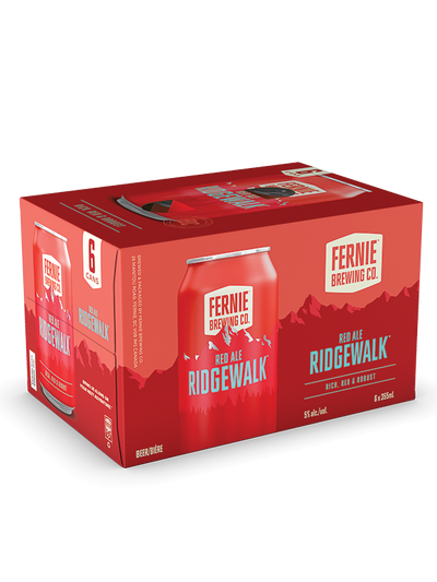 Fernie Ridgewalk Red Ale 6 Cans