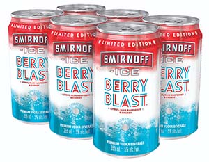 Smirnoff Ice Berry Blast 6 Cans