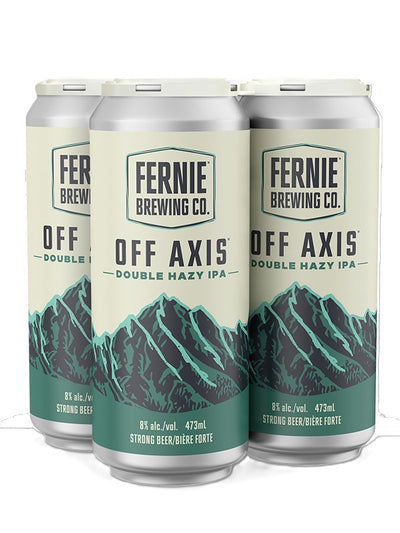 Fernie Brewing Off Axis Double IPA 4 Cans