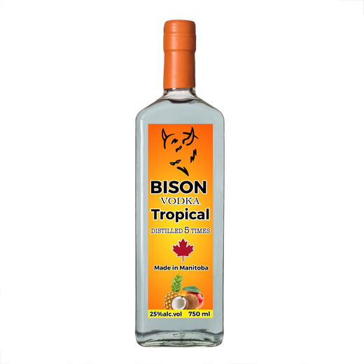 Bison Vodka Tropical 750ml