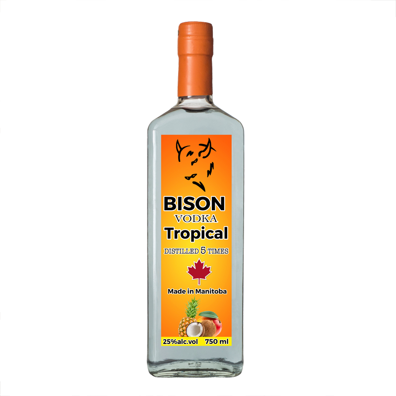 Bison Vodka Tropical 750ml