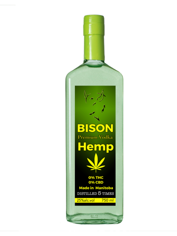 Bison Vodka Hemp