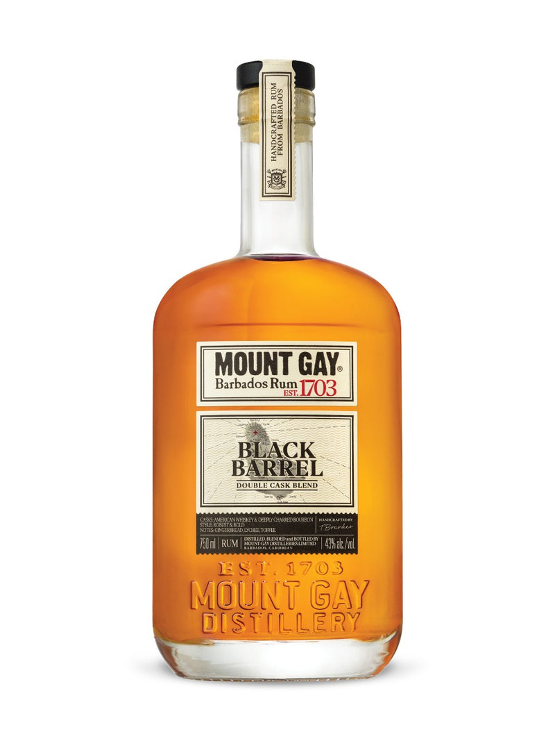 Mount Gay Black Barrel Double Cask Blend 750ml
