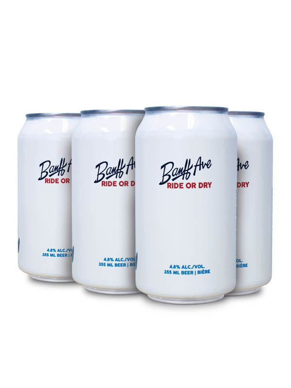 Banff Ave Ride Or Dry 6 Cans