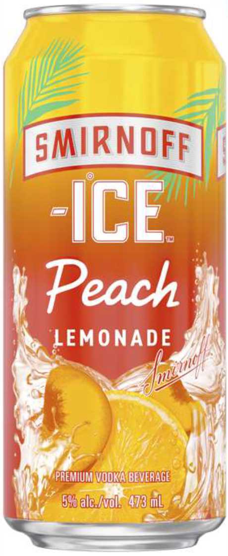 Smirnoff Ice Peach Lemonade 473mL