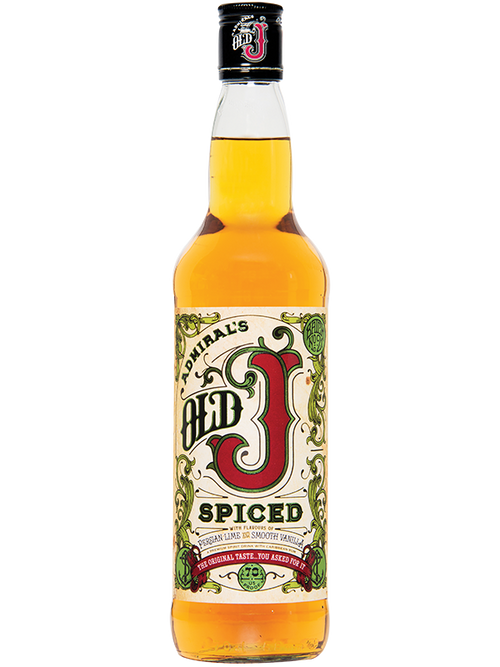 Admiral's Old J Spiced Rum 750ml