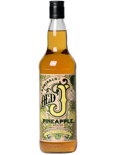 Admiral's Old J Pineapple Spiced Rum 750ml