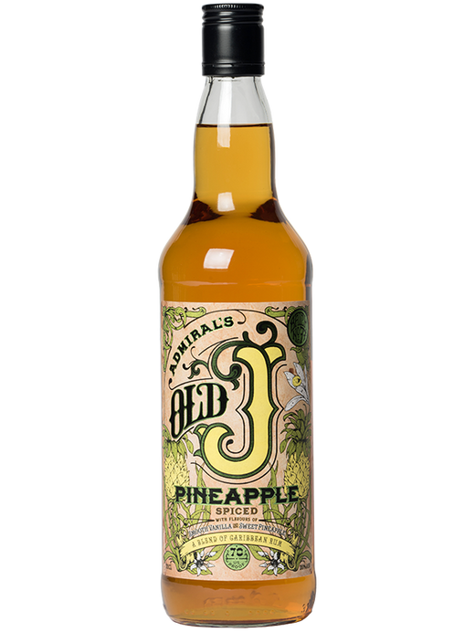 Admiral'S Old J Pineapple Spiced Rum 750ml