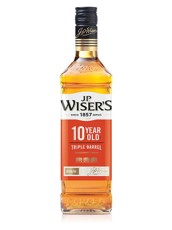 J. P. Wiser's 10 Year Old Canadian Whisky 750ml