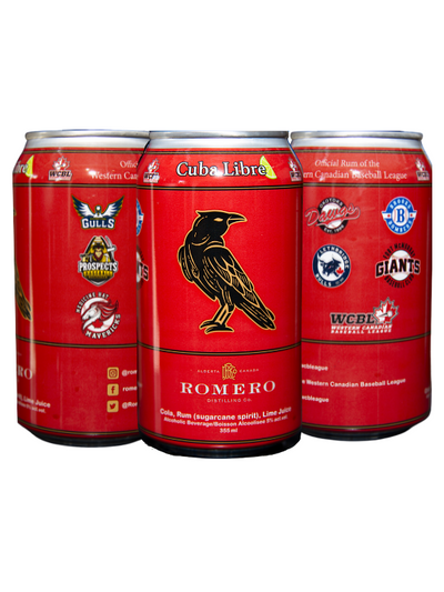 Romero Cuba Libre Rum Cola 4 Cans