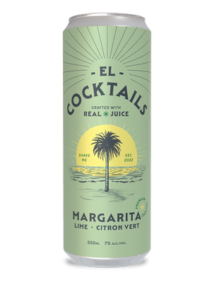 El Cocktail  Margaritra 4 cans