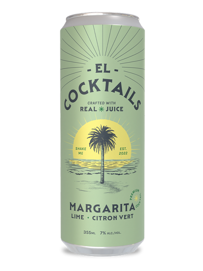 El Cocktail  Margaritra 4 cans