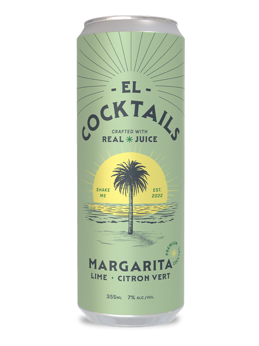 El Cocktail Margarita 4x355mL