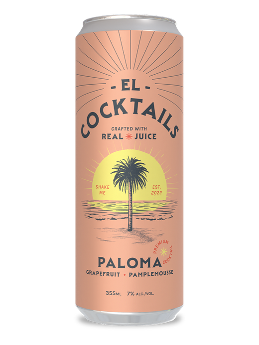 El Cocktail Paloma 4 Cans