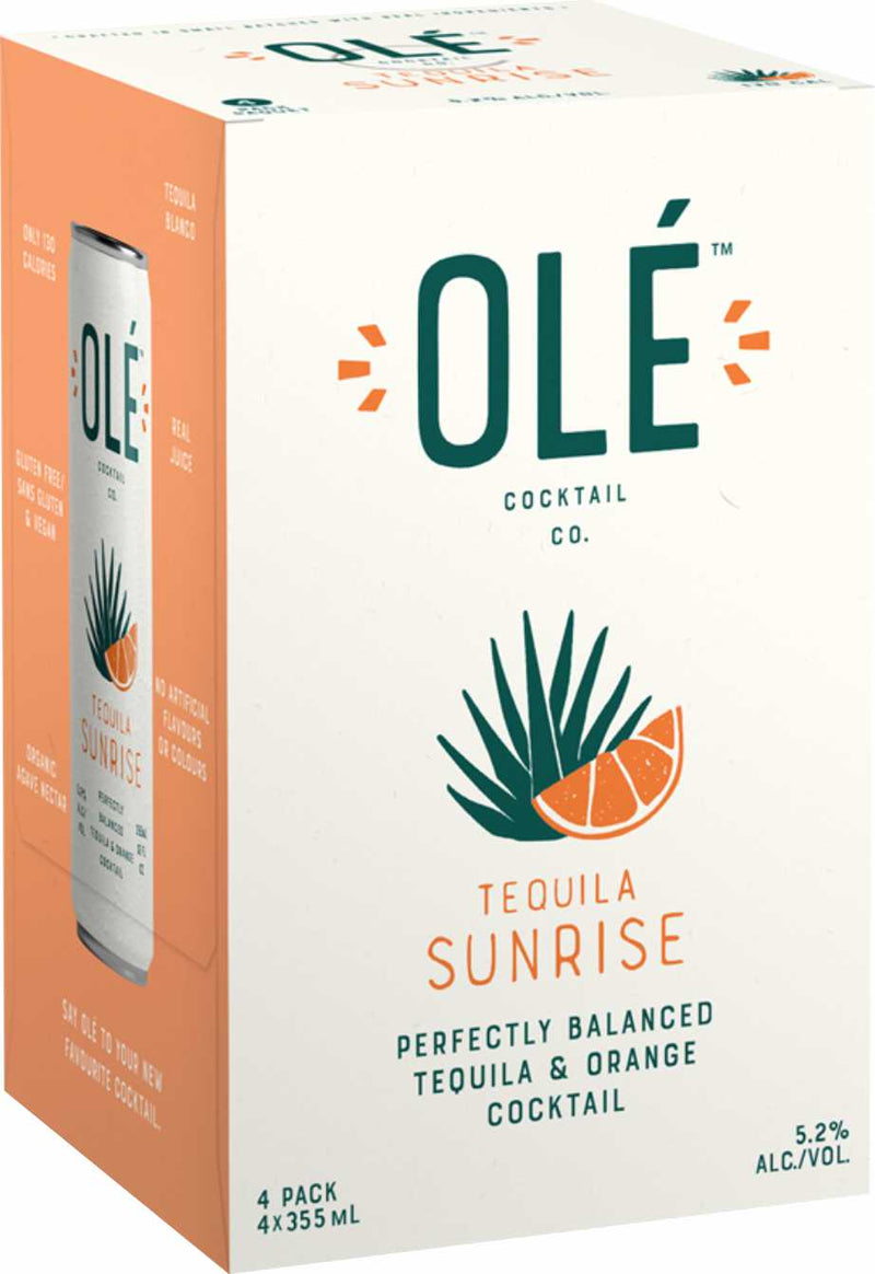 Ole Tequila Sunrise 4x355ml