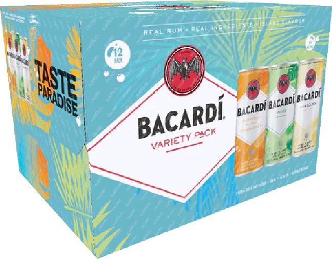 Bacardi Rtd Mix Pack 12 Cans