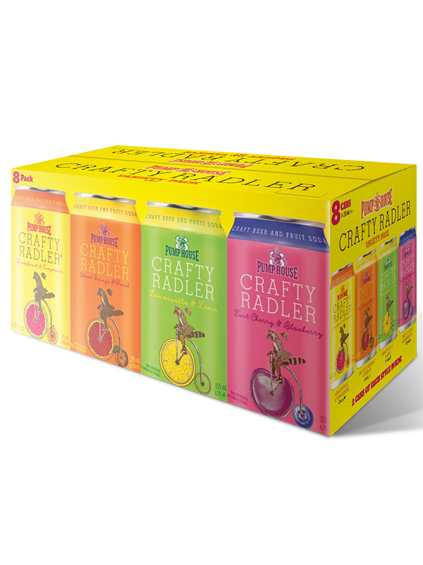 Pump House Crafty Radler Variety 3x8 Pk 8 Cans
