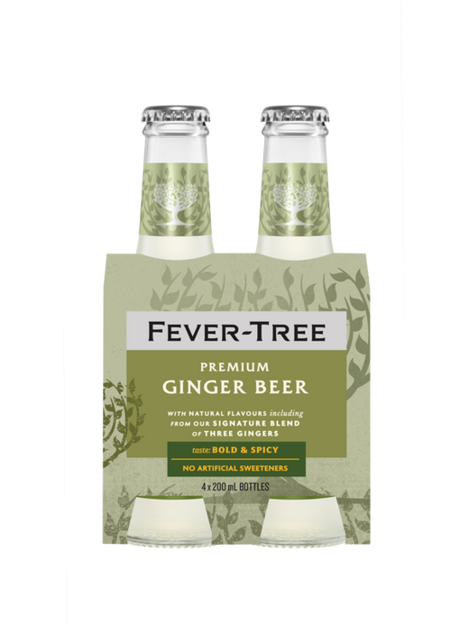 Fever Tree Ginger Beer 4 Bottles