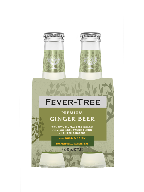 Fever Tree Ginger Beer 4 Bottles