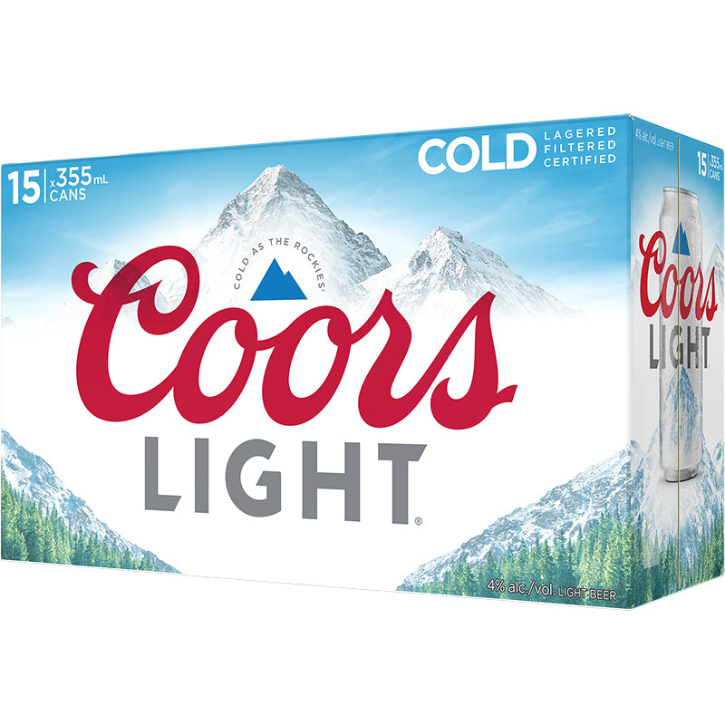 Coors Light 15 Cans