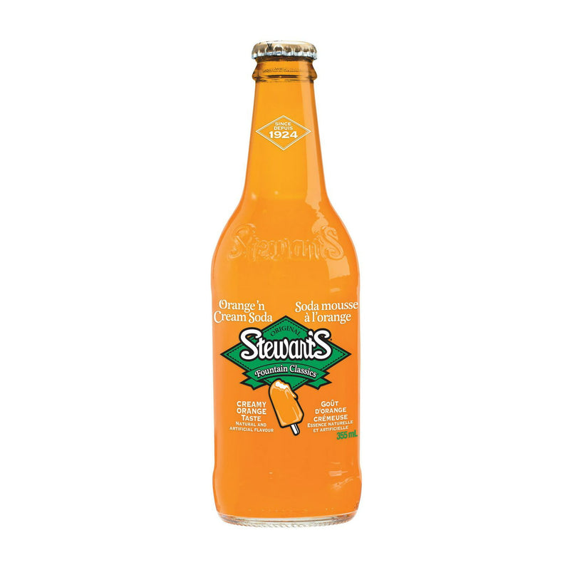 Stewart'S Orange'N Cream Soda 355ml