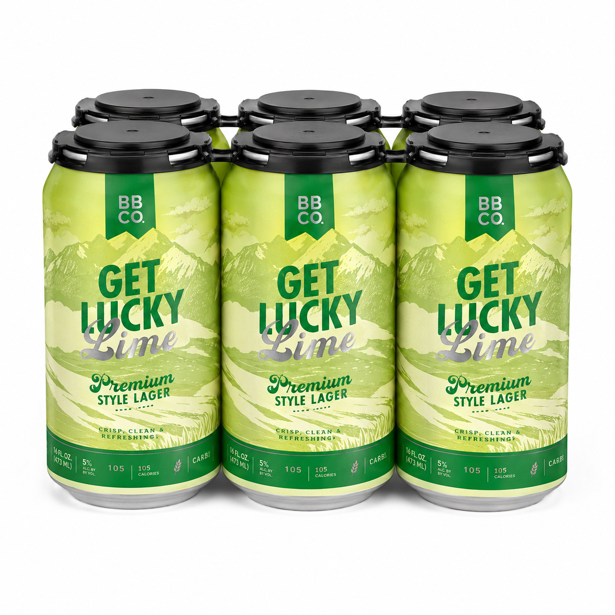 Get Lucky Lime 6 Cans