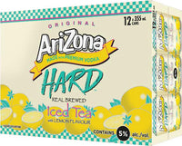 Arizona Hard Iced Lemon 12x355mL