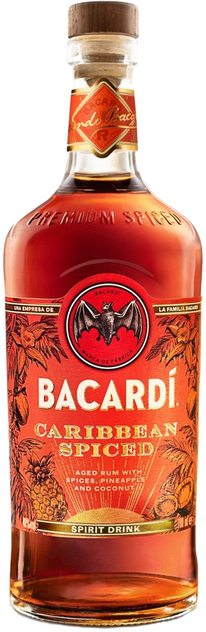 Bacardi Caribbean Spiced Rum 750ml
