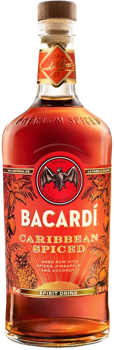 Bacardi Caribbean Spiced Rum 750ml