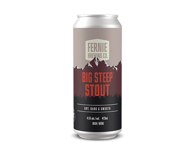 Fernie Brew Big Steep Stout 4 Cans