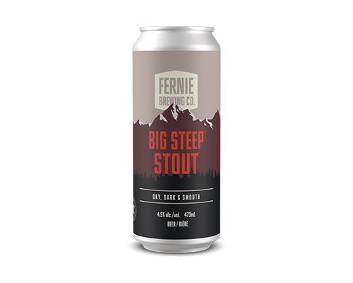 Fernie Brew Big Steep Stout 4 Cans