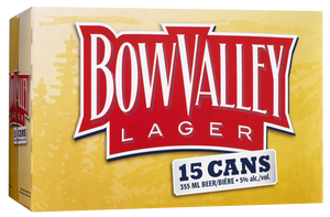Bow Valley Lager 15 Cans