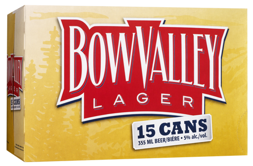 Bow Valley Lager 15 Cans
